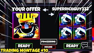 I GOT A 1 MILLION+ UNIT FOR FREE?  Trading Montage #10 Part 1 (Five Nights TD)