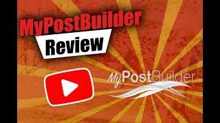 MyPostBuilder Demo - What is MyPostBuilder CASH DISCOUNT