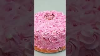 Rosette Cake || Simple| #shortsvideo #shorts #cakes #rosettecake #creative #chocolate #2023short