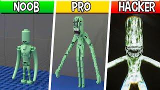 LEGO Monster Stick Spider : Noob, Pro, HACKER! / (ZOONOMALY)