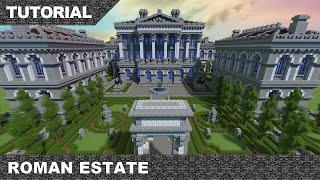 Minecraft Roman Estate Tutorial & Download