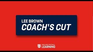 Intercepting Coaching Session | Lee Brown's Coach's Cut | England Football Learning