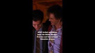 MPNP invited candidates under the Skilled Workers Overseas and International Education streams #mpnp