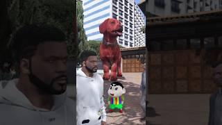 Franklin adopted Michael's giant dog - GTA 5 #shorts #gta5 #gaming #trending