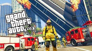 Gta 5 ich wurde von mein job gekündigt und bin jetzt Feuerwehr mangta story #4