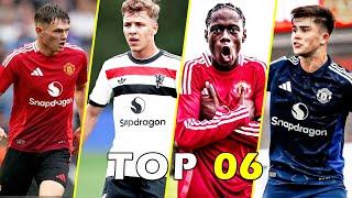 TOP 6 Best Manchester United Academy Future Stars 2024/25 