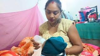 Baby feeding | breastfeeding vlog | cute family vlog