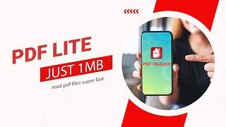 PDF Reader lite: Just 1MB storage, Fast viewer