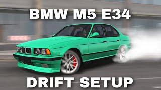 1695hp Bmw m5 e34 DRIFT SETUP [Car Parking Multiplayer]