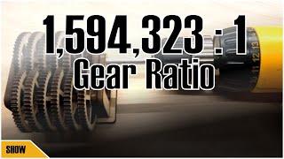 1,594,323:1 Gear Reduction