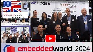 Embedded World 2024 - Software Testing Tools by Verifysoft and Codee (248, English)