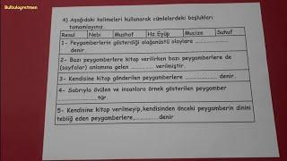 6.sınıf din kültürü 1.dönem 1.yazılı @Bulbulogretmen  #6sınıf #din #dinkültürüveahlakbilgisi