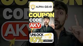 AlphaGear Coupon Code :(AKV) Get 10% Off On All Purchases | AlphaGear Discount Code