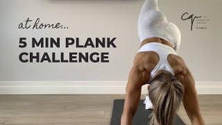 5 Minute PLANK CHALLENGE | Follow Along Workout