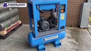 Peerless 5.5HP Belt Driven Screw Compressor