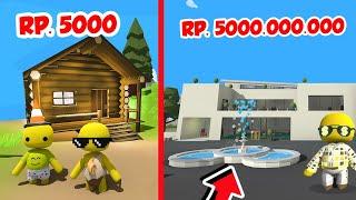 RUMAH HARGA 5000 VS 100,000,000 Miliar DI WOBBLY LIFE!!!