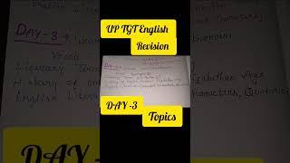 UP TGT English Revision Series Day 3।#uptgtenglish #uptgt #tgt #english #study #motivation