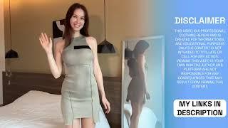 [4K] TRY ON HAUL EXTREMLY EDGY LONG DRESS - Alice Linda | SHOWED MORE | GET READY WITH ME