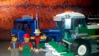 LEGO Транспортировщик для комбайнов (обзор)