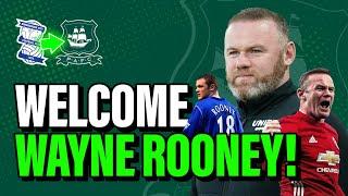 WAYNE ROONEY: Welcome to Plymouth Argyle!