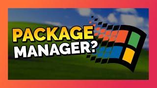 The official Windows Package Manager. It's here, and it's half-baked.