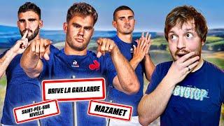 Les JOUEURS DU XV DE FRANCE me lancent 3 DÉFIS !