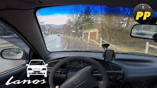 Daewoo Lanos 1.6 SX - POV test drive