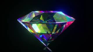 [10 HOURS] Diamond Crystal Clear Shining Round | Animation Video | Video Only