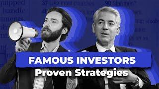 The Masters of Investing: Famous Investors' Proven Strategies