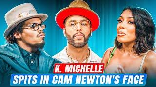 K. Michelle Spits In Cam Newton's Face