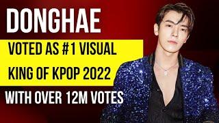 Donghae hailed as the Visual King of KPop for 2022!