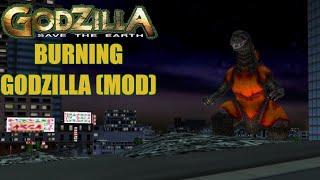 Burning Godzilla (Mod) - Godzilla: Save The Earth (PS2)