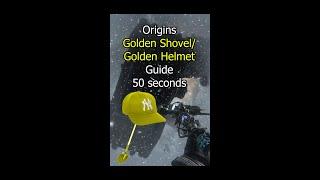 ORIGINS GOLDEN SHOVEL AND HELMET 50 SECS GUIDE