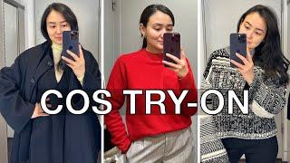 COS Try-On // Autumn-Winter 23/34: coats, jackets, knitwear