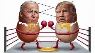 Joe Biden Vs Donald Trump THE EGG THAT DETERMINES THE 2024 ELECTION!