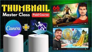 Free  Paid Course : Mastering YouTube Thumbnails in 2025 with Canva and AI