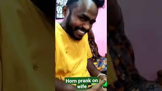 HORN PRANK ON WIFE || FUNNY VIDEO ||Pyare k Prank