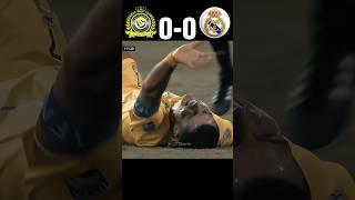 Ronaldo Injured Al Nassr vs Real Madrid Friendly Match #football #shorts #ronaldo