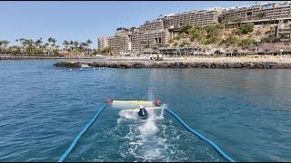 Incredible areas for swimming in open waters in Anfi del Mar