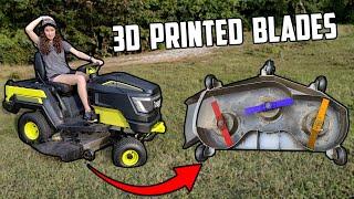 3D Printing Lawnmower Blades?