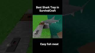 Shark Trap in SurvivalCraft #games  #offlinegames  #survivalgame