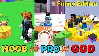 Noob VS Pro VS God! Who Is Better? - Pet Simulator