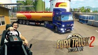 Поездка в Москву на Камазе - Euro Truck Simulator 2 на руле Fanatec ClubSport