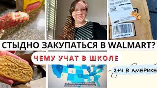 Стыдно Закупаться в Walmart? Чему Учат в 3-м классе США Лучшие Штаты от Американцев Семейный влог