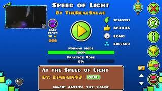 Speed of light 3 coins