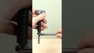 How to make a door closer from cheap materials! #shorts