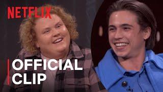 The Netflix Afterparty | Tanner Buchanan Pranked The Entire Cobra Kai Cast | Netflix