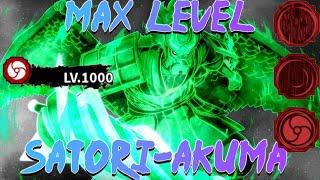 Shindo Life - MAX LEVEL Satori-Akuma Showcase