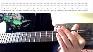 Rammstein - Auslander intro  (one gutar version + tabs)