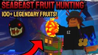 Sea Beast Hunting in King Legacy (100+ Legendary Fruits) Roblox